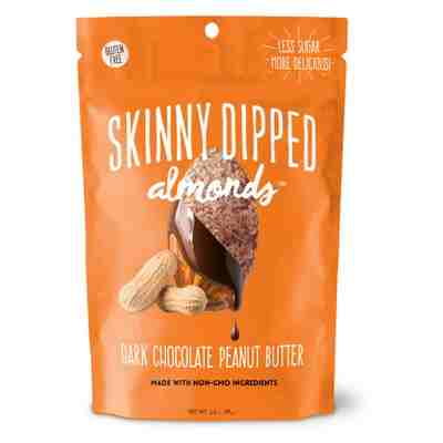 Skinny Dipped Almonds in Dark Chocolate Peanut Butter - (Best Way To Dip Chocolate)