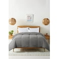 thumbnail image 5 of Cozy Down Alternative Comforter - Glacier Grey - King, 5 of 5