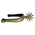 thumbnail image 4 of Zinc Alloy Horse Boot Spur with Rotating Gears Western Cowboy Horse Spur Competition Equipments for Men Women Enduring, 4 of 5