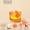 Orange, variant on Elegant Crystal Stone Aromatherapy Flameless Table Lamp - Essential Oil Diffuser & Night Light for Home Decor