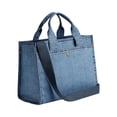 thumbnail image 2 of Bolsa Tote Coach Cargo Blue Vaquera Azul, 2 of 5