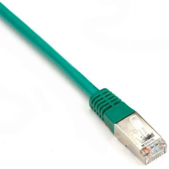 Black Box Network Services EVNSL0272GN-0007 CAT6 250-MHz Shielded Stranded Patch Cable SSTP - 26 AWG, Green - 7 ft.