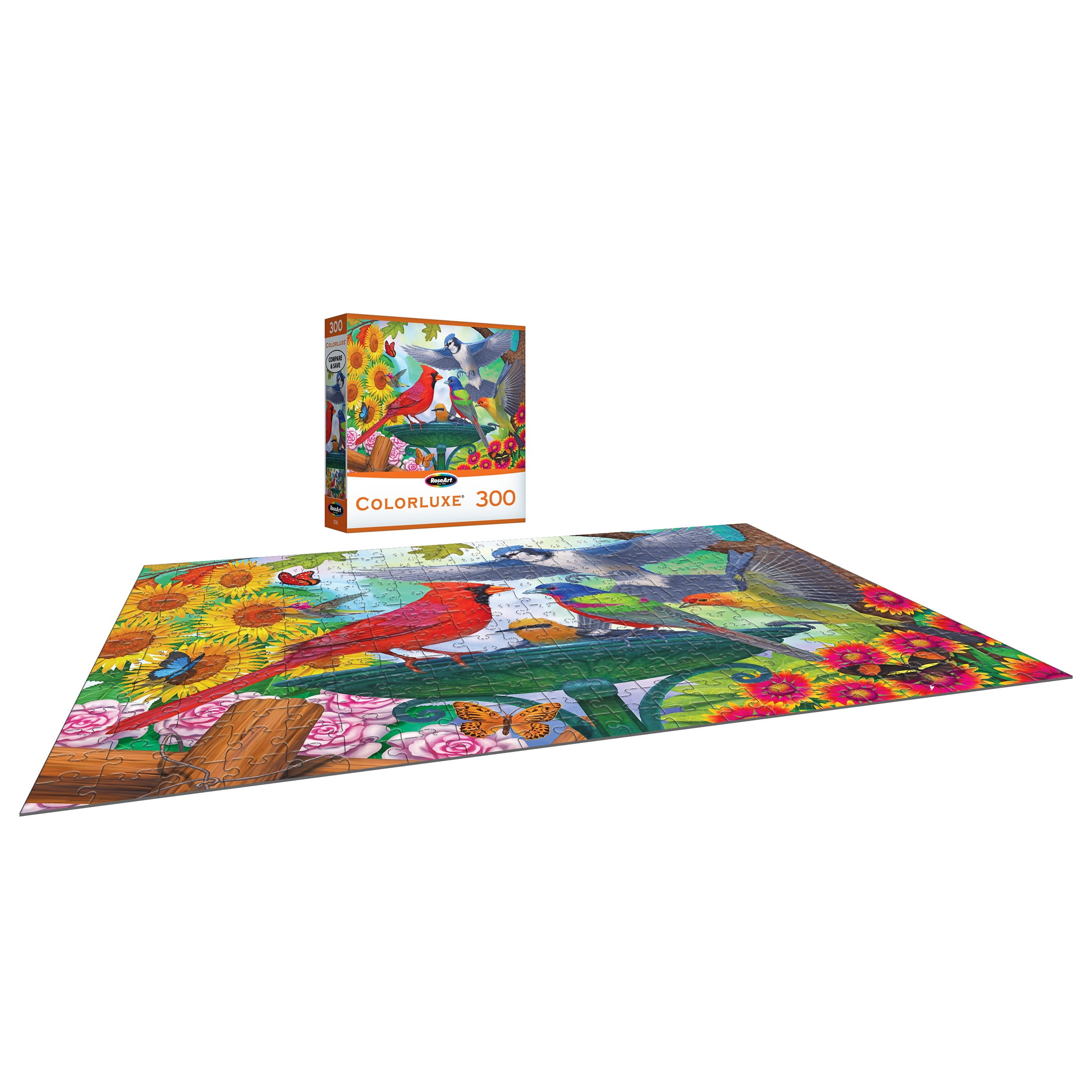 RoseArt Colorluxe 300-Piece - Springtime Birds