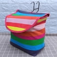 thumbnail image 2 of Miangastore Portable Versatile Cycling Basket Multi Colorful 1Pack 10.6*9.4in, 2 of 8