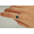 thumbnail image 2 of Gin & Grace 10KT WG Genuine London Blue Topaz accent Ring, 2 of 6