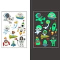 thumbnail image 2 of Luminous Pegatinas Temporal lindo dinosaurio niños de dibujos animados pegatinas Paddy en la fiesta de uso diario, 2 of 2