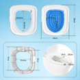 thumbnail image 4 of kusrkot ABS Plastic Cat Toilet Trainer Professional Easy to Install Pet Portable, 4 of 4