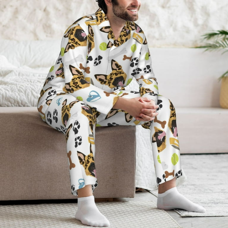 Mens pjs with feet hotsell