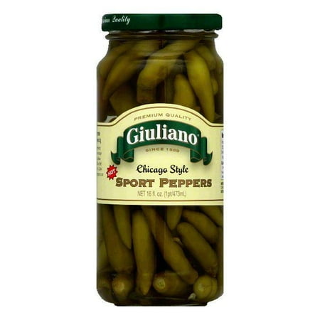 - Giuliano Pepper Sport Chicago Style, 16 OZ (Pack of 6)