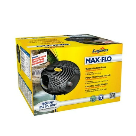 - Laguna Water Garden - Max-flo Waterfall & Filter 1500 Gph - PT8240-PT344