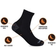 thumbnail image 2 of Pack de 4 pares de calcetines Timberland tobilleros con media amortiguación para hombre, 2 of 3