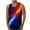 Blue, variant on Yuwull Men's Tank Tops Summer Casual Novelty Sleeveless Crew Neck Shirt Colorful Top Tees Shirt Green 6X-Large