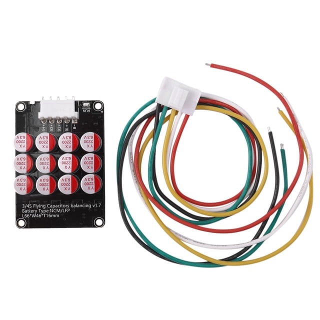 4X 4S 5A Whole Group Balancer Active BMS Board Lithium Lipo Lifepo4 Battery Equalizer Energy Transfer Capacitor