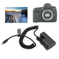 thumbnail image 1 of E6 Dummy Battery, 35-90cm Cable 8.4V 2A Latest Stable Decoded Dummy Battery  For 5D4 6D2 7D Camera, 1 of 8