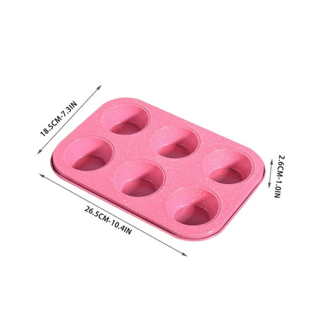 

Non-Stick 6 Cup Muffin And Cupcake Pan