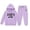 R60-Purple, variant on RMGVDSD Girls Outfits Set 2 Piece Fashion Fall Sweatsuits Letter Print Hoodie Sweatshirts and Jogger Sweatpants Casual Kids Clothing Sets 6-7 Years
