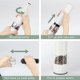 thumbnail image 3 of 2PCS Pepper Grinder Electric Salt and Pepper Grinder Set Electric Salt and Pepper Shaker Automatic Grinding Ceramic Grinding Core (White), 3 of 4