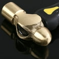 thumbnail image 4 of Brass Hammer Beating DIY Jewelry Making Personalizing Metal Stamping Tools Double-Face Mallet Head1eatherCraft, 4 of 7
