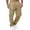 Coffee, variant on Men's Cargo Pants for Everyday Wear All Season Fit Utility Trouser with Solid Color Pockets and Straight Leg Design for Work Travel and Casual Activities