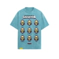 thumbnail image 4 of Masters of the Universe, Men's & Big Men's Mineral Wash Graphic Tee, Skeletor Emotions, Sizes S-3XL, 4 of 4