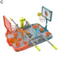 thumbnail image 2 of Neinkie Basketball Desktop Toy Parent-child Interaction Creative Plastic Table Game Fingertip Basketball for Living Room, 2 of 9