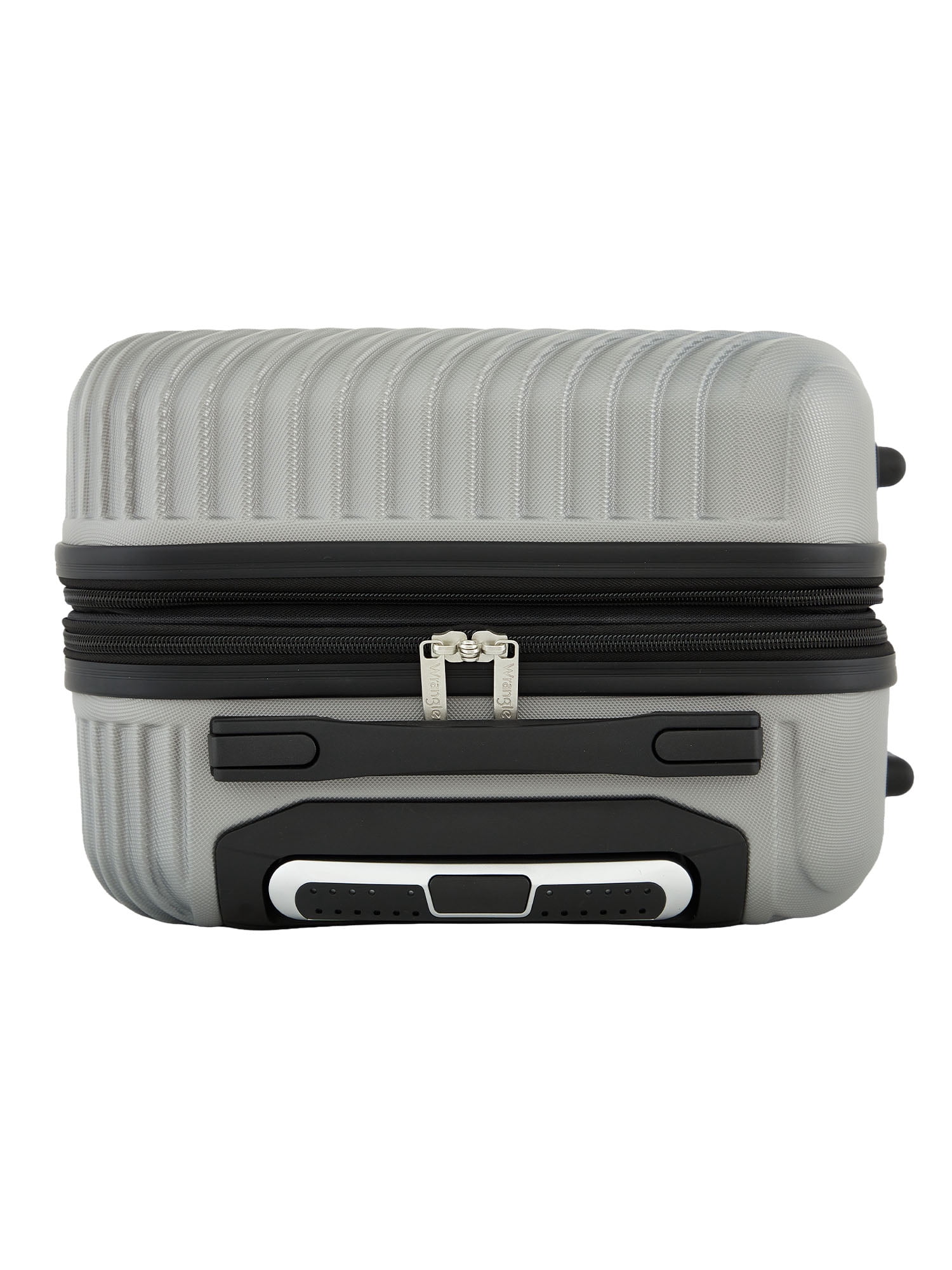 Wrangler 20-inch Expandable Hard Side Carry-on Luggage, Sharkskin Gray