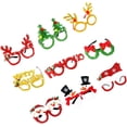 thumbnail image 2 of Gafas de Papá Noel, gafas 3D de Navidad, gafas para niños, accesorios de disfraces, decoración para fiestas navideñas, 2 of 4