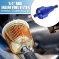 thumbnail image 2 of Filtro de combustible en línea universal Unique Bargains de 6 mm OD para motores pequeños, bicicleta, ATV, UTV, azul, 2 of 7