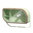 thumbnail image 1 of Wall Mounted Washcloth Storage Box Waterproof Tissue Paper Cotton Pad Organizer, 1 of 7