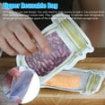 thumbnail image 3 of 40/20Pcs Mason Jar Bottles Bags, Reusable Food Storage Bags Zipper Sealed Fresh Bags Leak-Proof Food Saver Bags for Snacks Nuts Sandwich Cookies Storage, 3 of 9