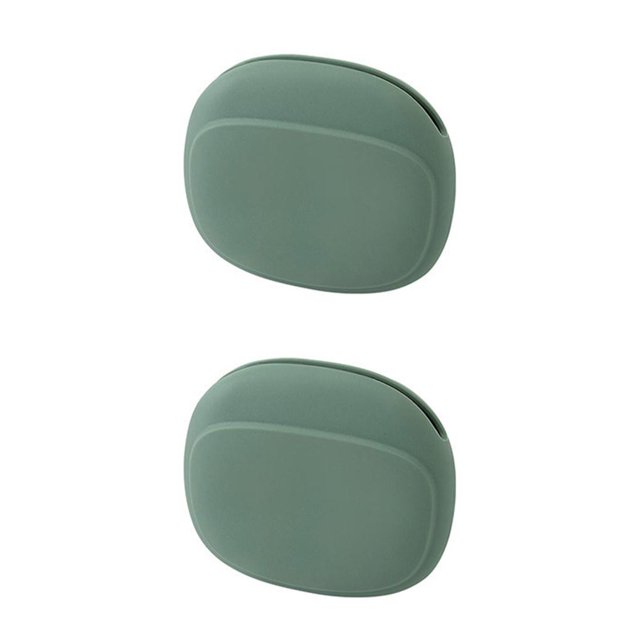 Caja de almacenamiento para auriculares Injueey Estuche para auriculares Verde 2Conjunto