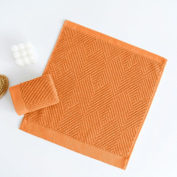 Toalla facial absorbente, gruesa y suave, de color liso, ideal para el hogar, de tela gruesa, suave, para uso diario, alta absorción, tacto suave, ideal como regalo. Blahzhy