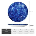 thumbnail image 2 of Balery Blurred Star Snow Christmas Print Bone China Decorative Plate Ceramic Dinner Plates Art Crafts with Display Stand-10in, 2 of 6