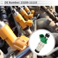 thumbnail image 2 of Inyector de combustible Unique Bargains para Toyota Paseo Base 1.5 1996-1998, boquilla de combustible de coincidencia de flujo 23209-11110, 1 pieza de motor, 2 of 7
