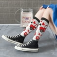 thumbnail image 5 of Naloa Gnomes On The Car Knee Socks, High Socks Long Stretchy Sock Women Knee High Stocking, Long Socks for Women, 5 of 6