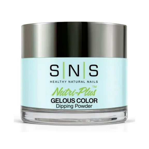 SNS Gelous Color Dip Powder 1oz - CS17 Blue Baby Whales