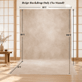 Beige 8'x10' Photo Studio Backdrop for Photoshoots, Abstract Design, No ...