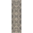 thumbnail image 2 of Bliss Rugs Bailey Transitional 2' x 7' Black and Natural Indoor Outdoor Area Rug, 2 of 8