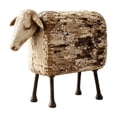 thumbnail image 3 of Vintage Longhorn Sheep Sculpture, Western-Style Decorative Sheep Statue,Lodge‑Style Home Ornament, Excellent Accent For Entryway And Living Room Spaces, 3 of 8