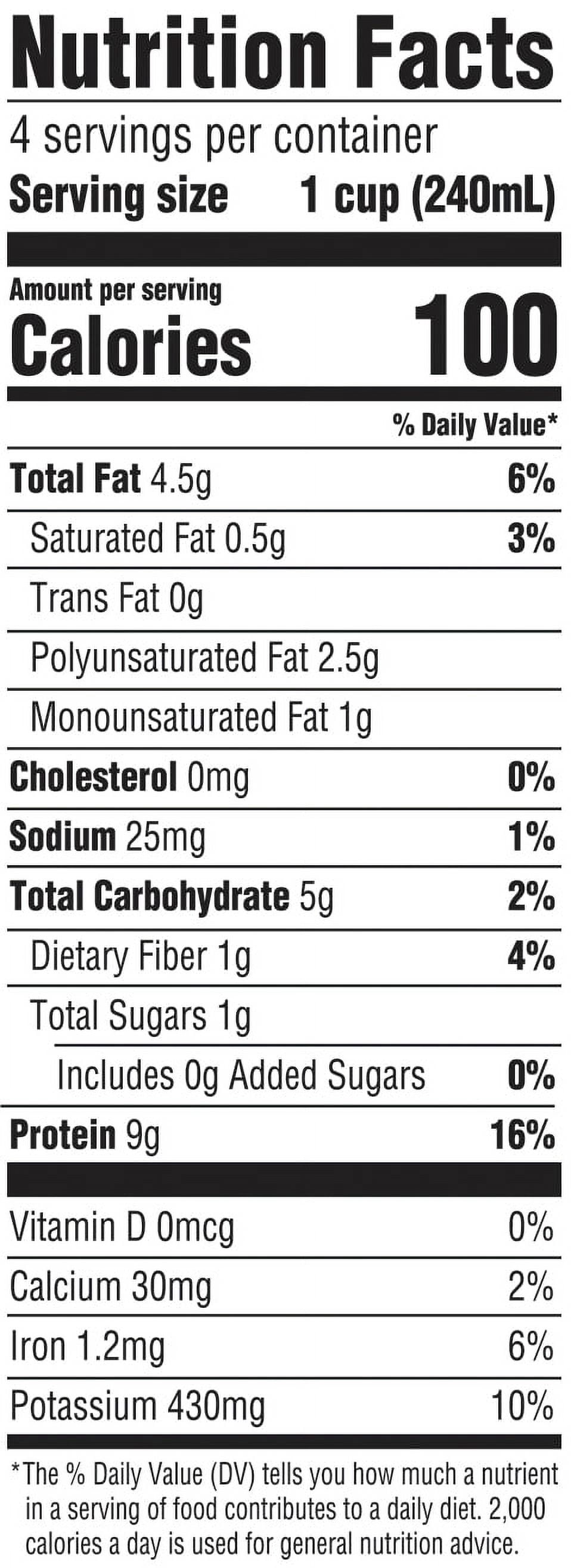 (4 pack) West Life Organic Unsweetened Vanilla Soymilk, Shelf-Stable, 32 fl oz