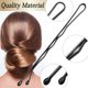 thumbnail image 4 of 600PCS 2.16Inches Hair Pins Kit Secure Hold Bobby Pins Clips for Women Girls and Hairdressing Salon With Clear Storage Box(Black), 4 of 5
