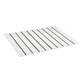 thumbnail image 2 of Alfombrilla de baño de piedra, plegable, compacta, resistente, fácil de limpiar, accesorio para ducha, ideal para familias, encimeras, cocinas, baños Blanco, 2 of 8