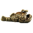 thumbnail image 4 of Elegant Desktop Ornament Solid Brass Deep Sea Anglerfish Decorative Piece Unique Home Décor Craft, 4 of 5