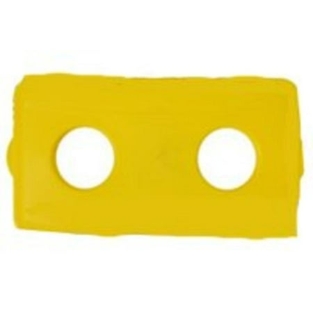 Continental Commercial Wall Hugger 7316BL Receptacle Lid Rectangular Blue