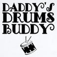 thumbnail image 2 of CafePress - Daddys Drums Buddy Body Suit - Baby Light Bodysuit, Size Newborn - 24 Months, 2 of 4