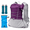 Purple, variant on Green Lightweight Nylon Running Hydration Pack Vest with 10L Capacity