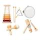 thumbnail image 3 of 6x instrumentos musicales Montessori instrumentos de percusión de madera juguete pandereta xilófono juguete juguete para fiesta juguetes bebés, 3 of 9