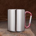 thumbnail image 4 of POINTERTECK Tasse à Eau Extérieure Voyage 304 Poignée Pliante en Acier Inoxydable Tasse à Café Portable Tasse 360Ml, 4 of 8