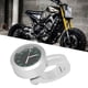 thumbnail image 5 of Reloj de montaje en manillar de motocicleta Vevor Accesorio de reloj con barra de agarre manual de metal Plata, 5 of 5