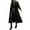Black, variant on qucoqpe Pea Coats for Women 2025 Fall Winter Fashion Casual Solid Turndown Collar Outerwear Long Sleeve Button Up Long Jackets with Waist Belt